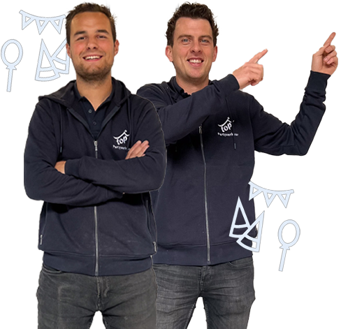 Stijn en Tom Top Partyverhuur Someren
